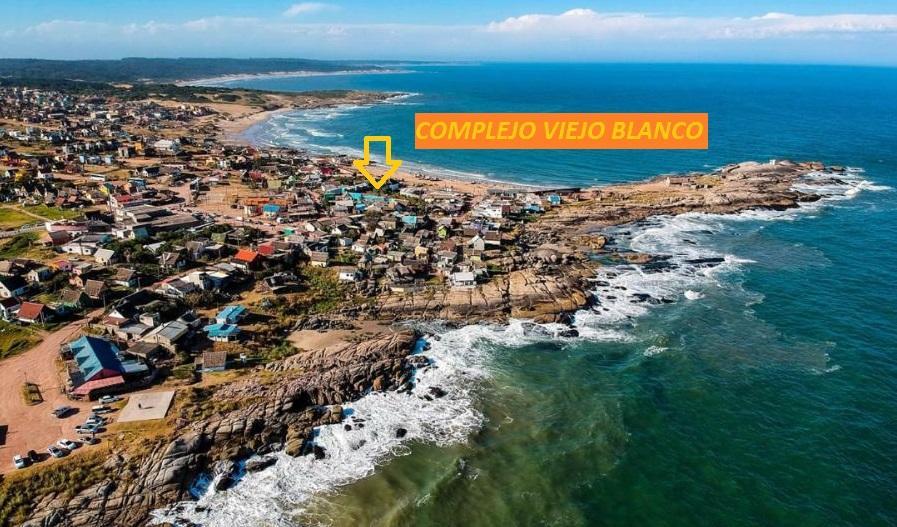 Complejo Viejo Blanco Hotell Punta Del Diablo Eksteriør bilde