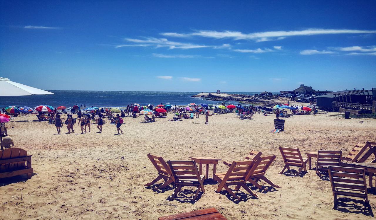 Complejo Viejo Blanco Hotell Punta Del Diablo Eksteriør bilde